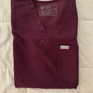 Deep Purple Catarina™ - One-Pocket Scrub Top